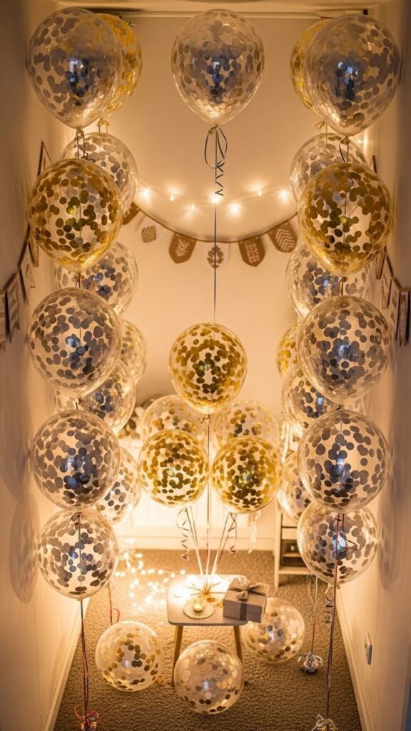 Confetti Balloons for Small Spaces