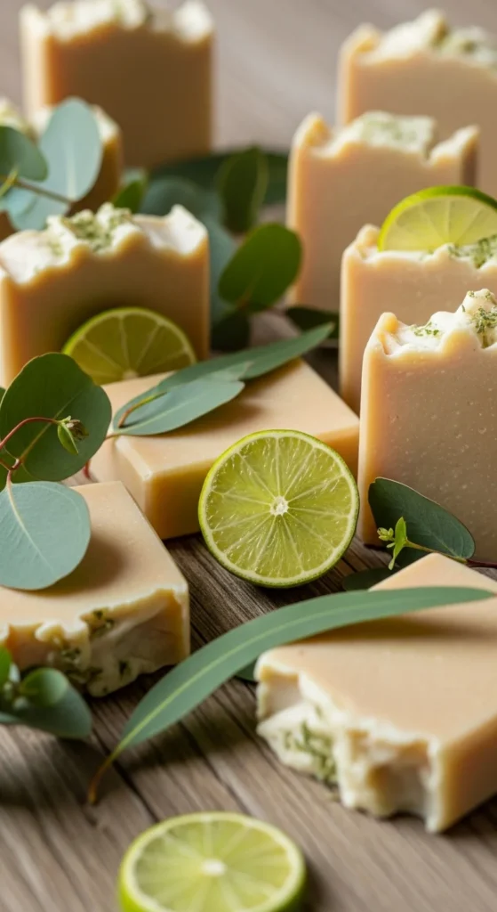  Eucalyptus and Lime Soap