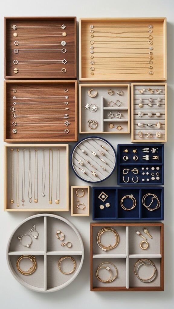 Modular Jewelry Tray Set