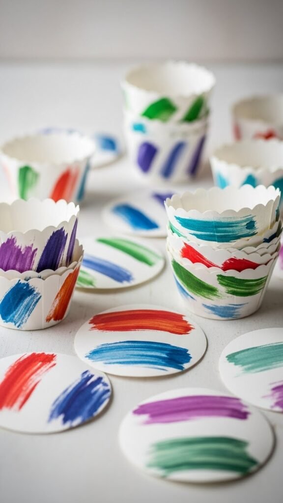 Abstract Brush Stroke Wraps