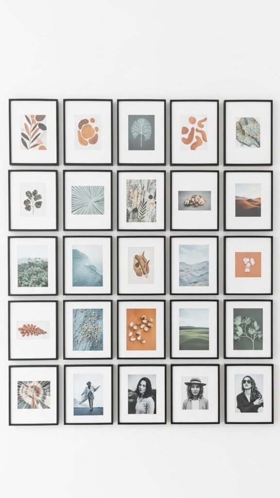 Color-Coordinated Photo Grid