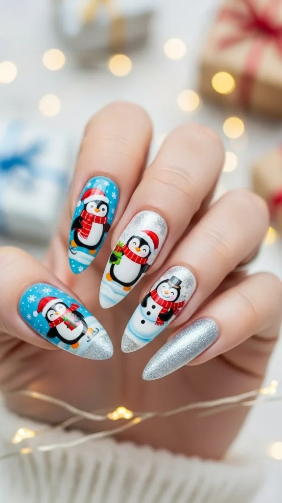 Festive Penguins