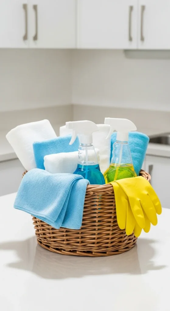 Home Cleaning Starter Basket