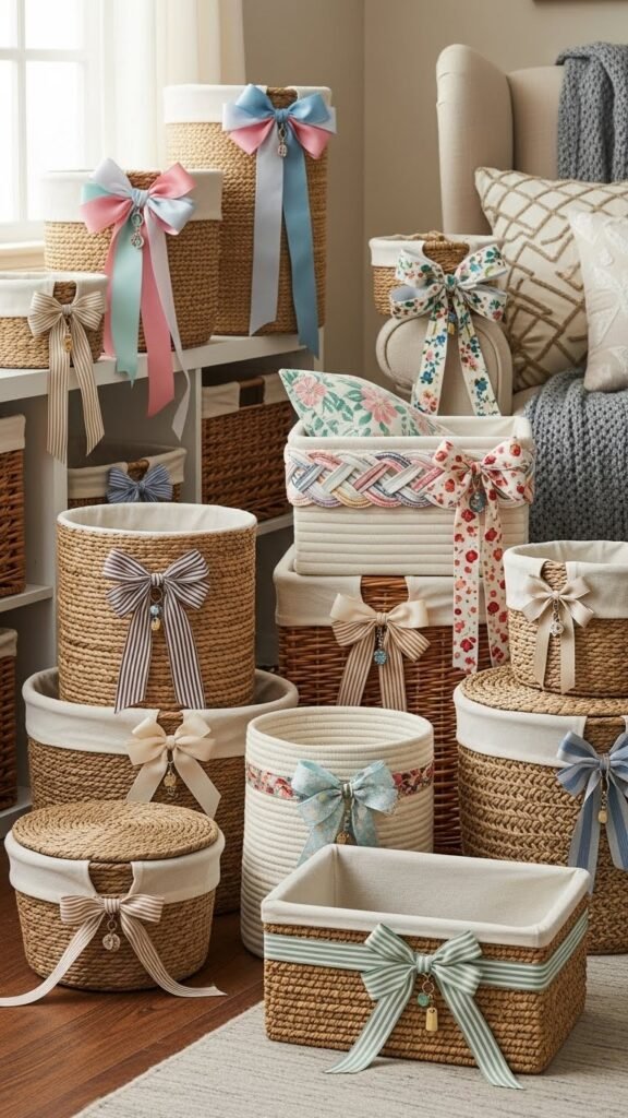 Ribbon Basket Accents