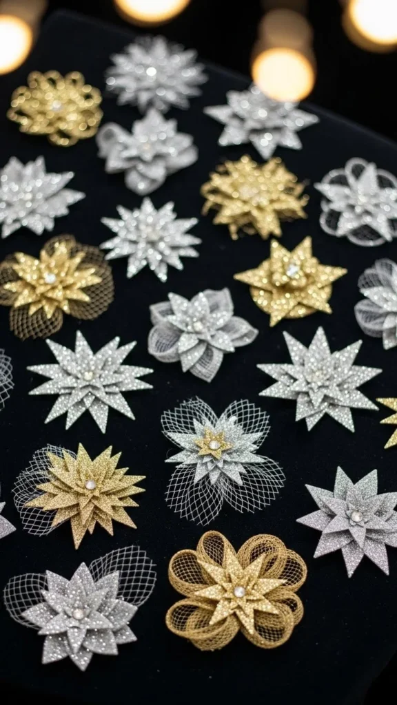 Starry Glitter Fascinator