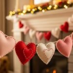 24 Soft Felt Heart Garlands That Add Cozy Charm