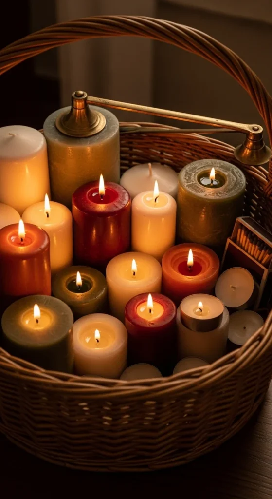 Candle Lover’s Basket