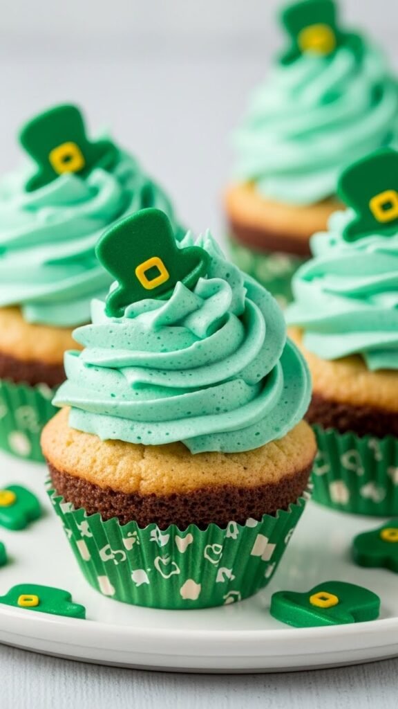 Cupcakes with Chocolate Chip Gold Mix