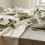 25 Lovely Table Runner Ideas That Dress Up Dining Tables