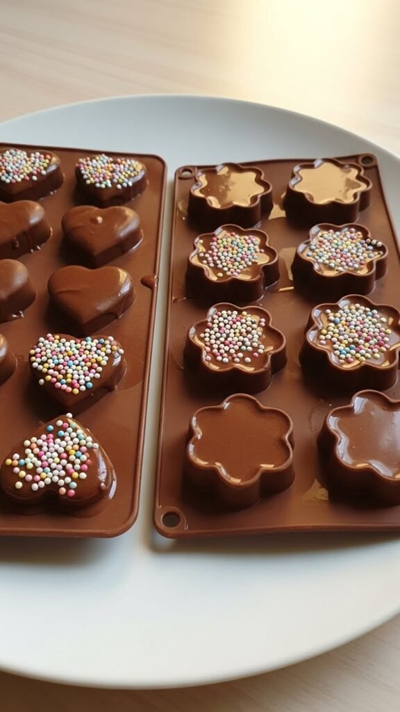 Heart and Flower Combo Molds