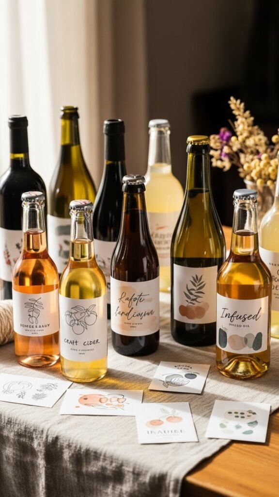 Simple Handmade-Style Printable Labels