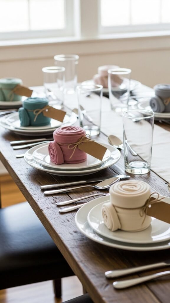  T-Shirt Place Card Holders