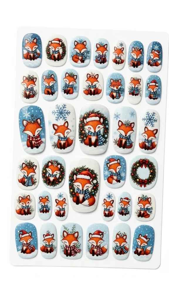 Winter Foxes