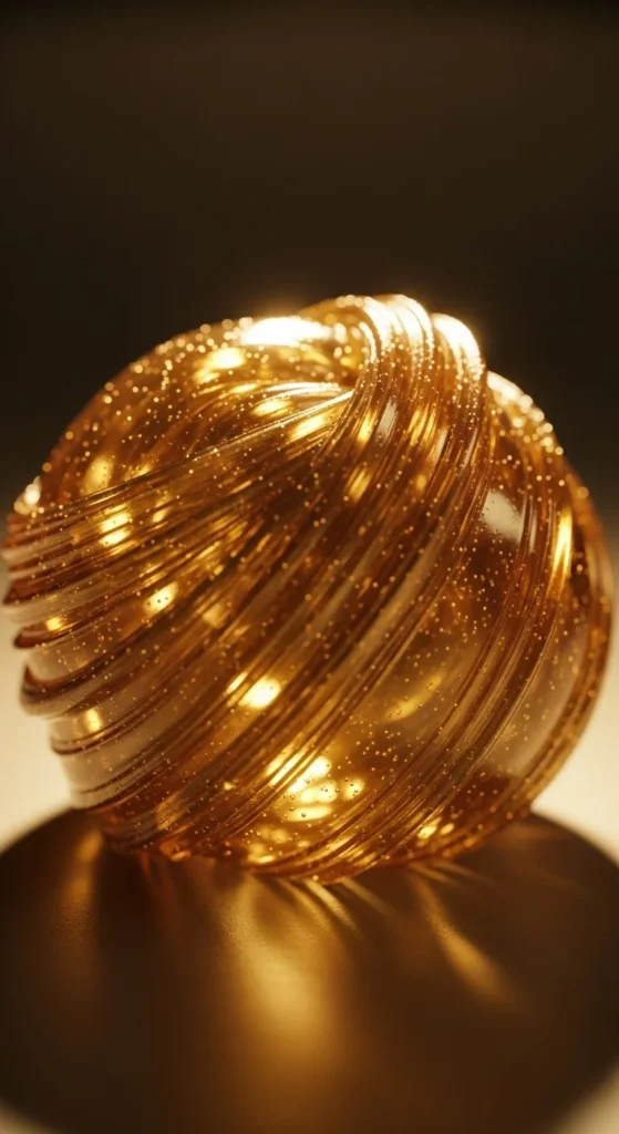  Gold Soft Putty Slime