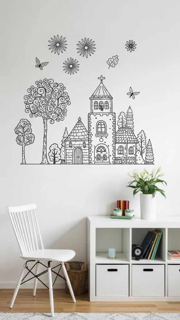 Playful Doodle Art for a Quirky Touch