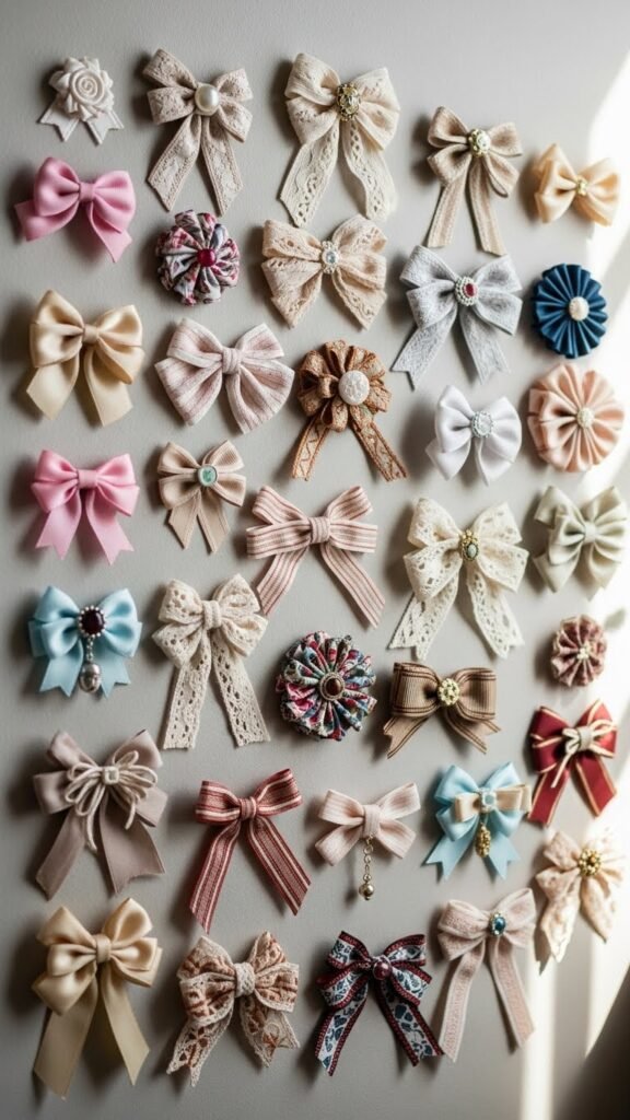 Ribbon Bow Wall Accents