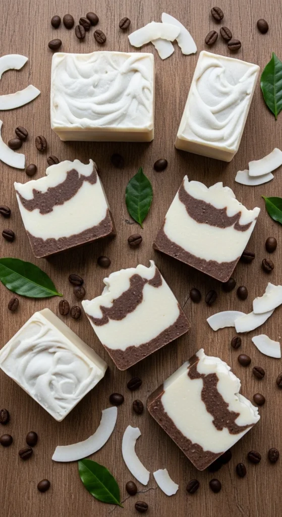 Coffee and Coconut Soap