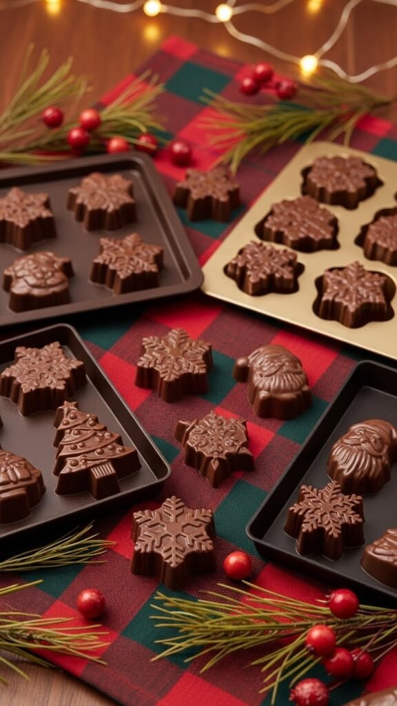 Holiday-Themed Chocolate Molds