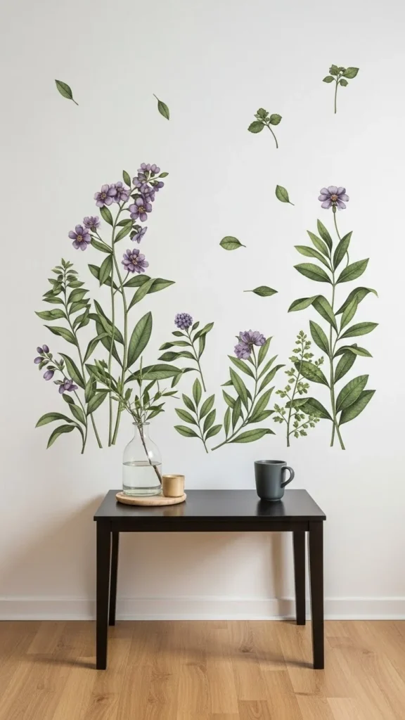 Botanical Silhouettes for a Delicate Touch