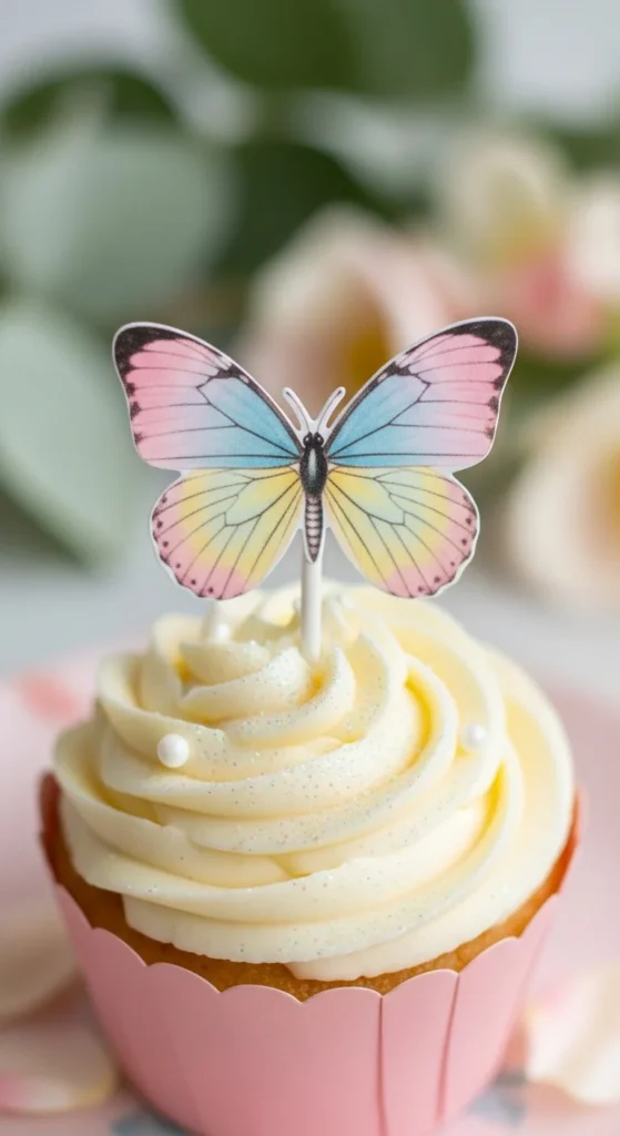 Butterfly Cupcake Picks