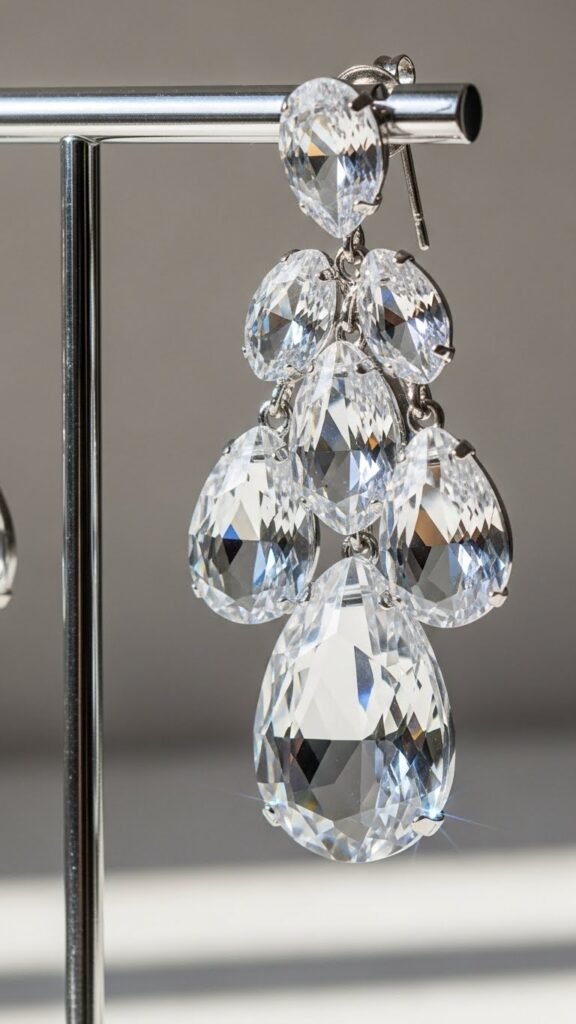 Crystal Drop Earrings