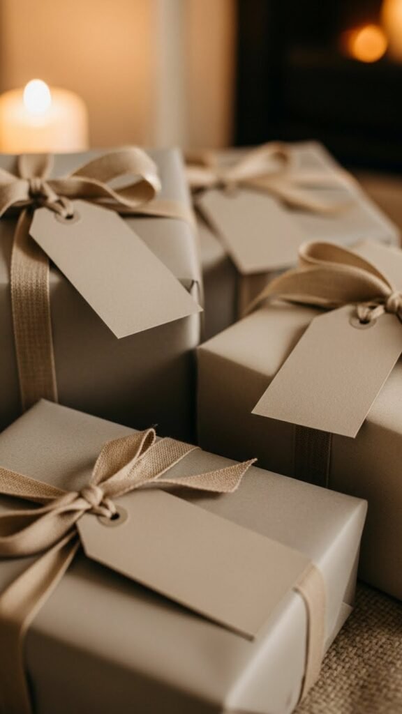  Holiday Neutral Tags