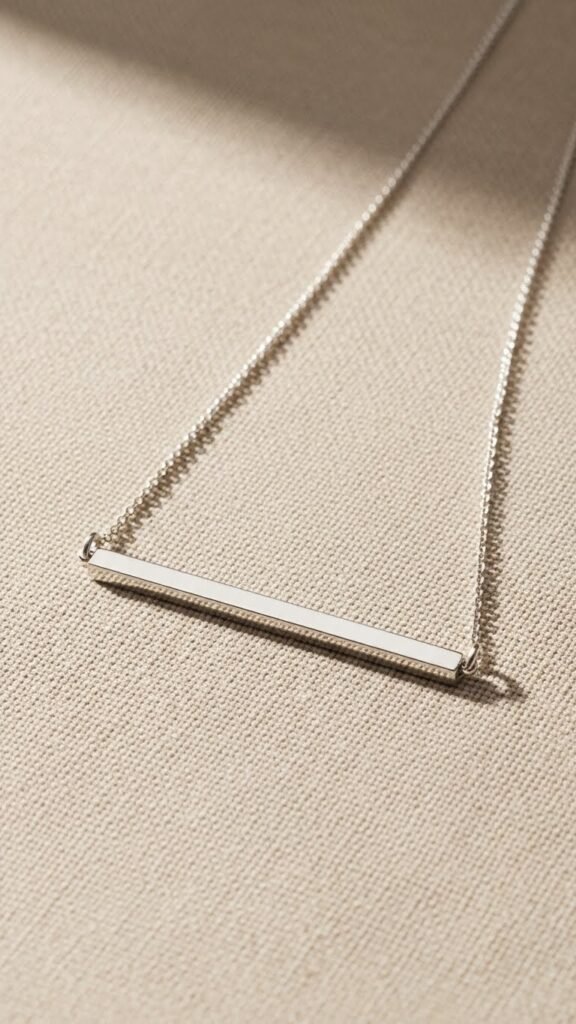 Minimal Bar Necklace