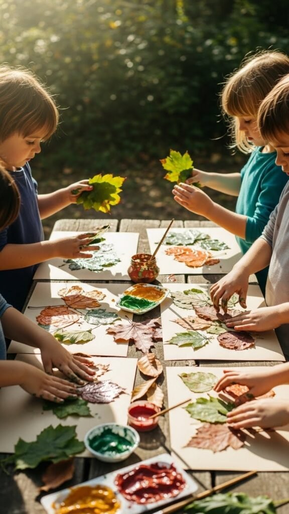 Nature Leaf Printing