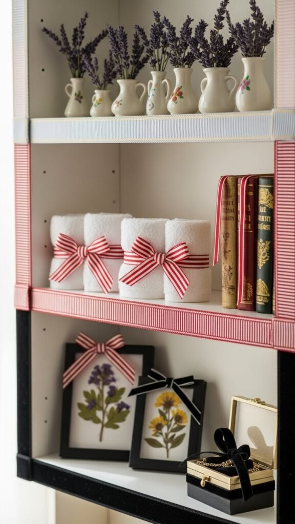Ribbon-Edged Shelves