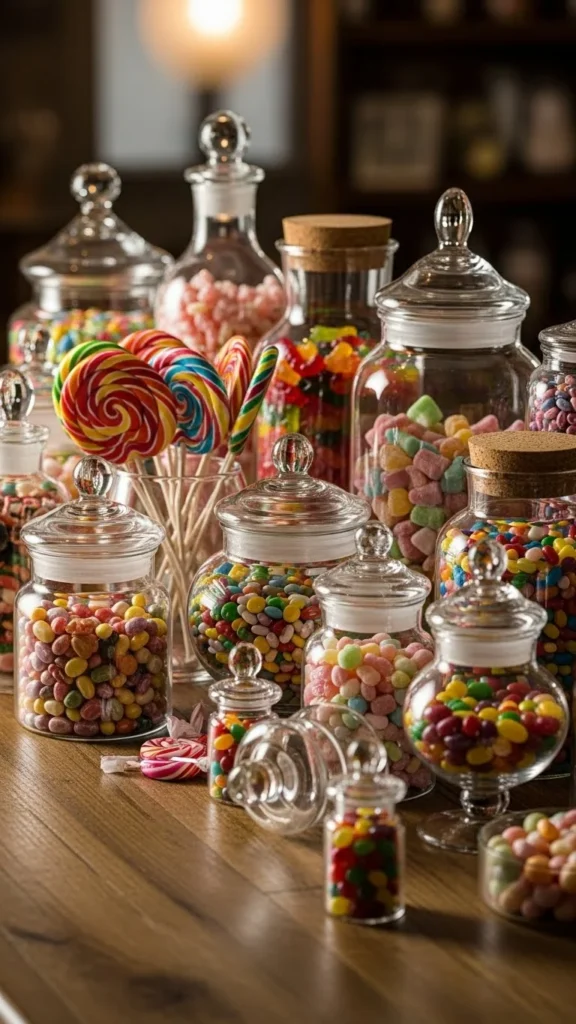 Vintage Jar Candy Bar