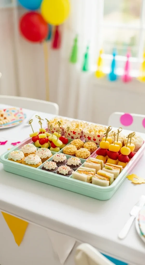 Color-Coordinated Plastic Tray