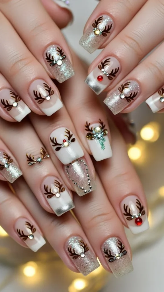  Festive Reindeer Antlers