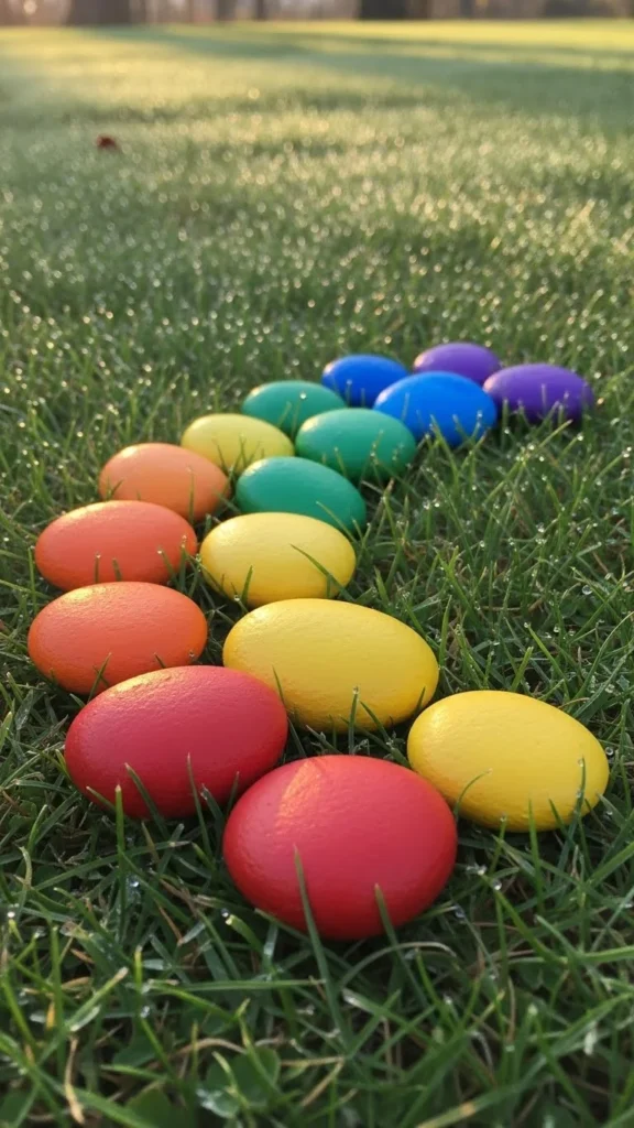Rainbow Rock Painting