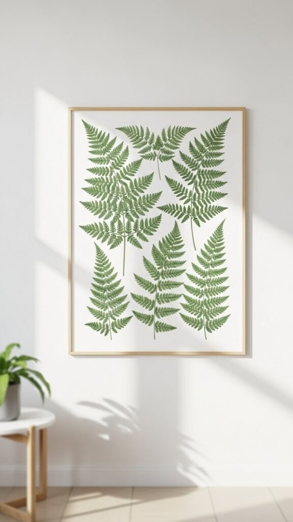 Fern Illustration Poster