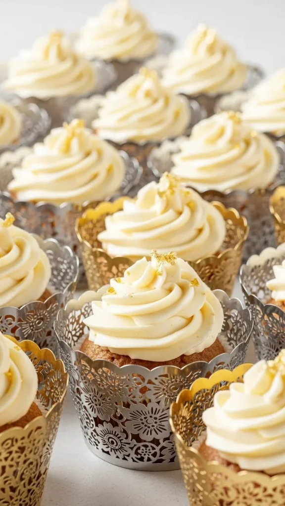 Floral Metallic Liners