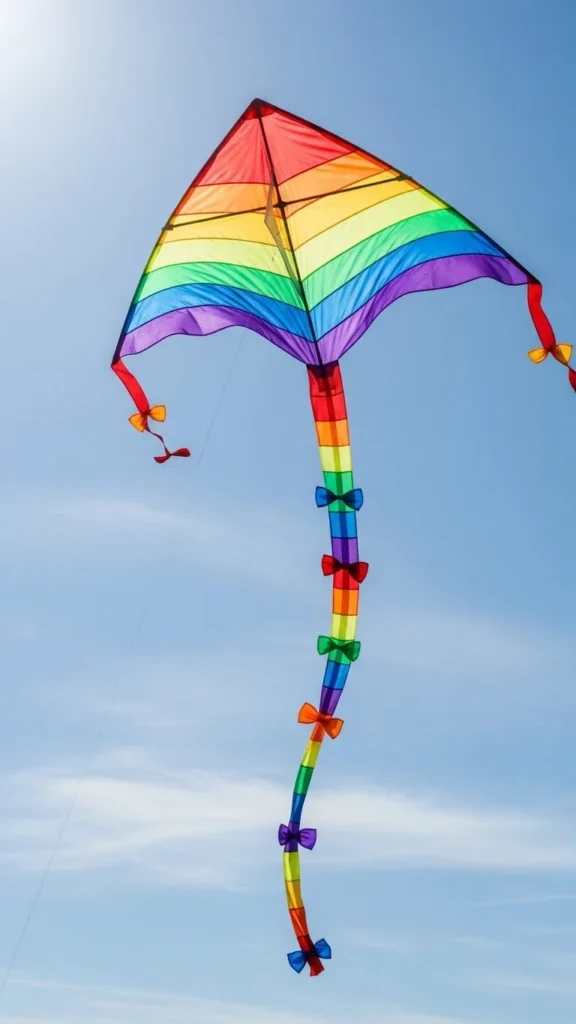 Rainbow Kite Making