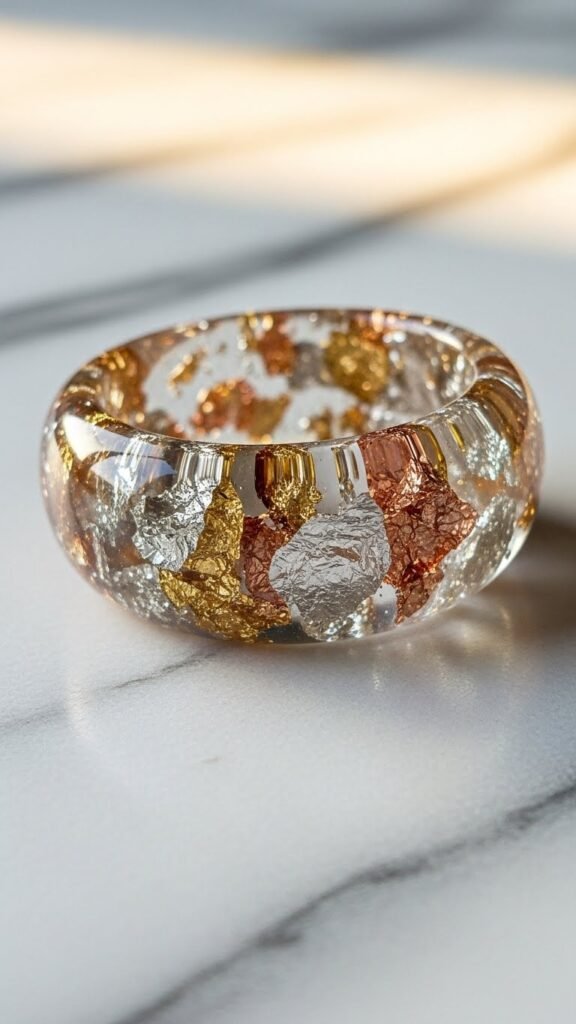 Resin Statement Ring