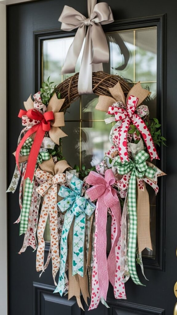 Ribbon Wreath Hanger