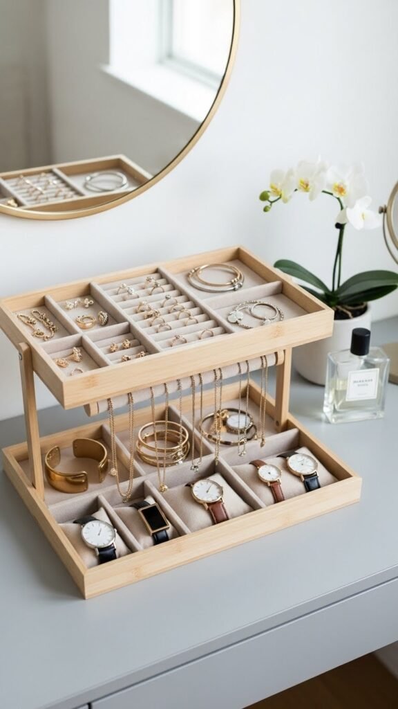 Stacked Tier Jewelry Tray