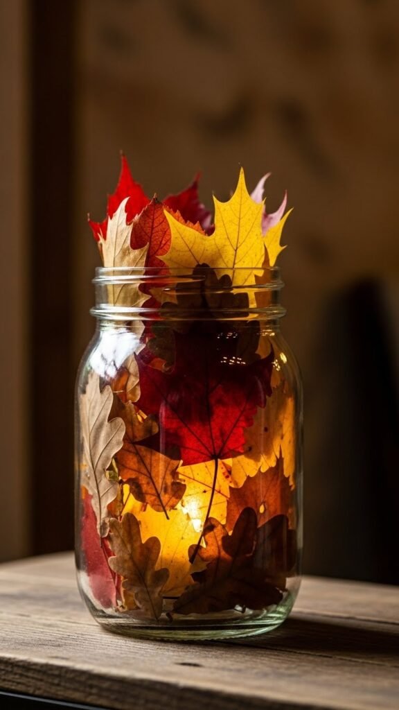Nature-Filled Glow Jars