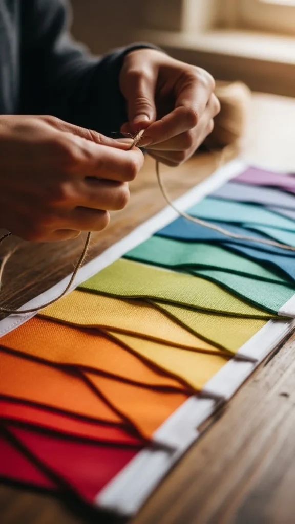 Assemble and String the Banner