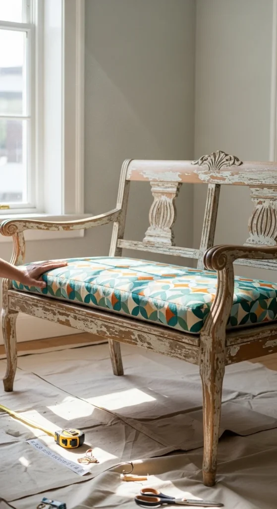 Bench With Cushion Update