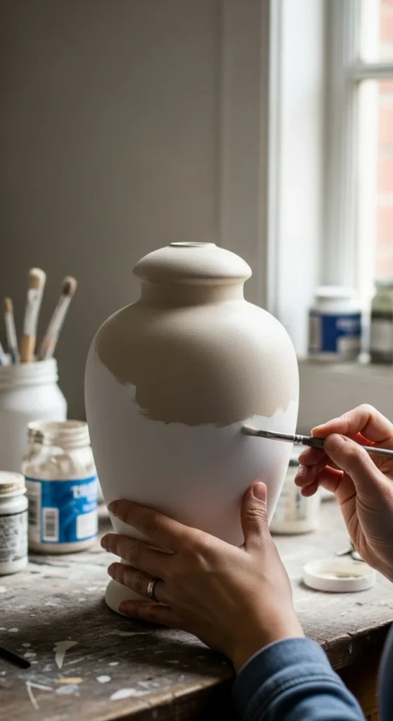 Ceramic Lamp Base Makeover