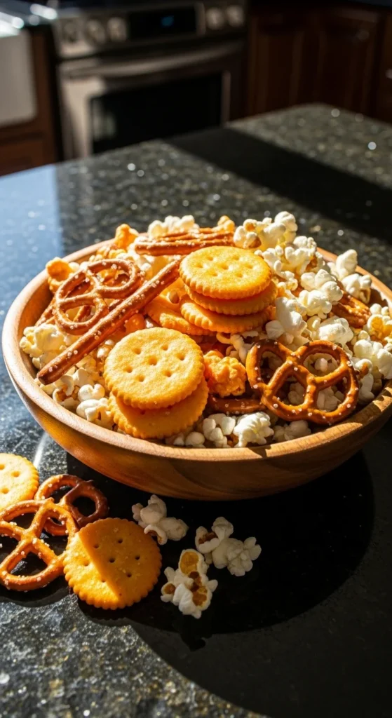 Cheddar Pretzel Pop Mix