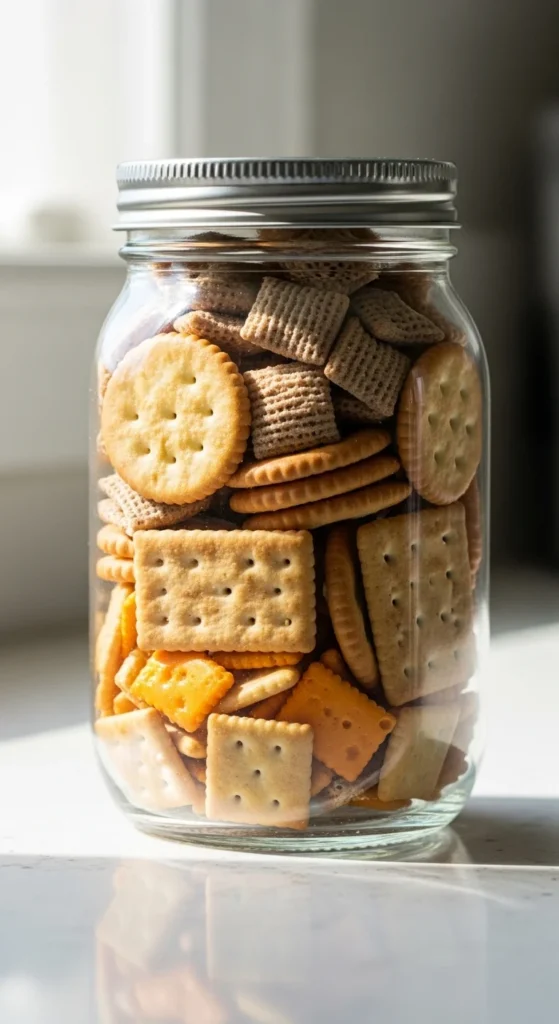 Cinnamon Crunch Snack Jar