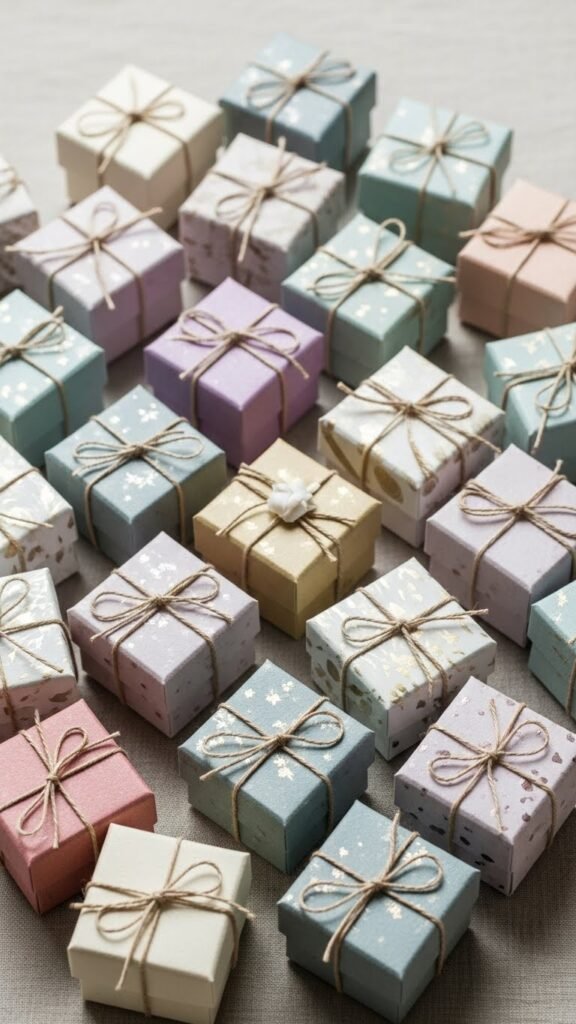 Cube Boxes With Minimal Twine