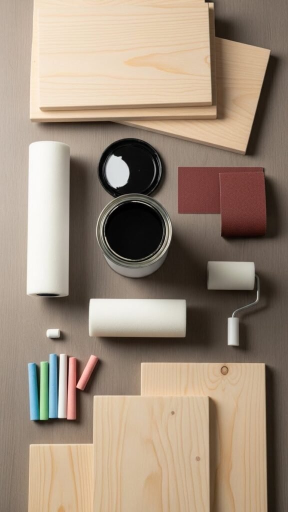 Gather Your Chalkboard Sign Supplies