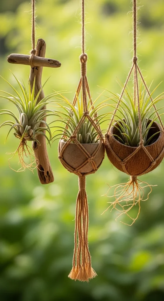 Hanging Air Plant Holders
