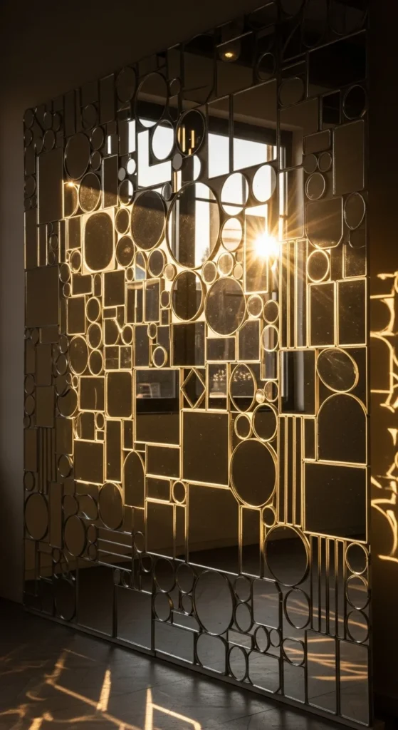 Layered Mirror Collage