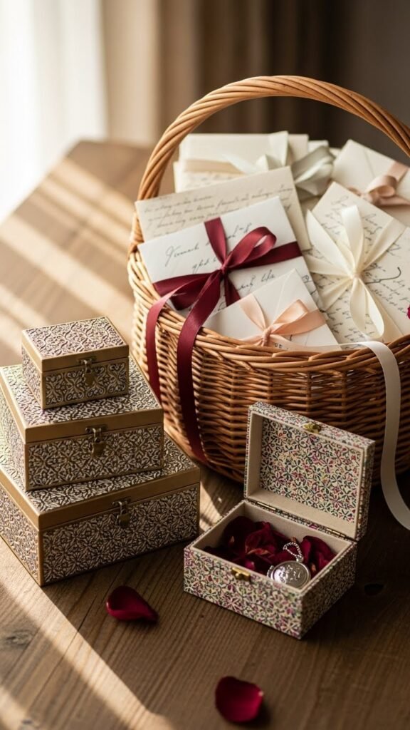 Love Letter Memory Basket